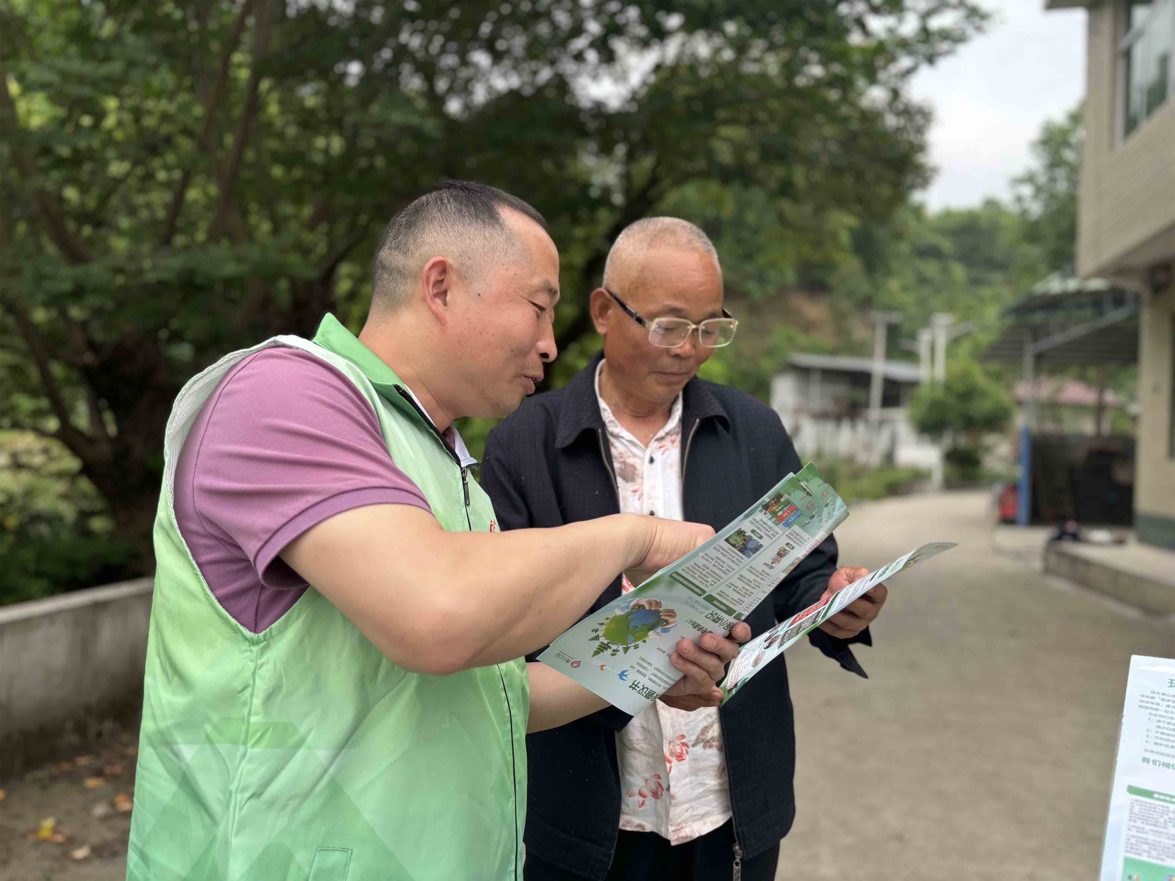 帮扶村垃圾分类宣讲 2024.5 