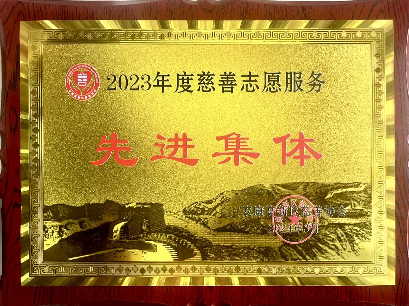 安康市慈善志愿服务先进集体